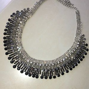 Rhinestone Statement Necklace